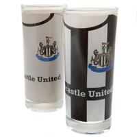 Newcastle United FC 2pk High Ball Glasses