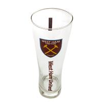 West Ham United FC Tall Beer Glass