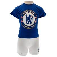 Chelsea FC T Shirt &amp; Short Set 6/9 mths