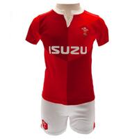 Wales RU Shirt &amp; Short Set 9/12 mths QT