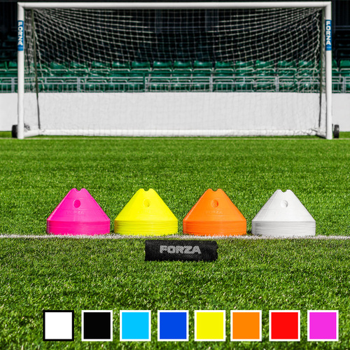 FORZA Soccer SuperCone Training Marker Domes [20 QTY]