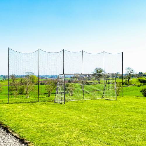 STOP THAT BALL™ - SOCKETED BALL STOP NET & POST SYSTEM