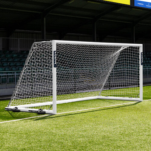 5m X 2m FORZA Alu110 Freestanding Soccer Goal