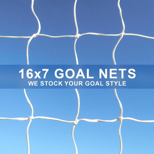 16 X 7 REPLACEMENT FOOTBALL GOAL NETS