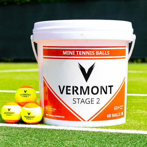 Vermont Mini Orange Tennis Balls [Stage 2]