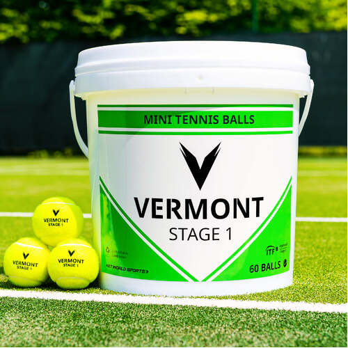 Vermont Mini Green Tennis Balls [Stage 1]