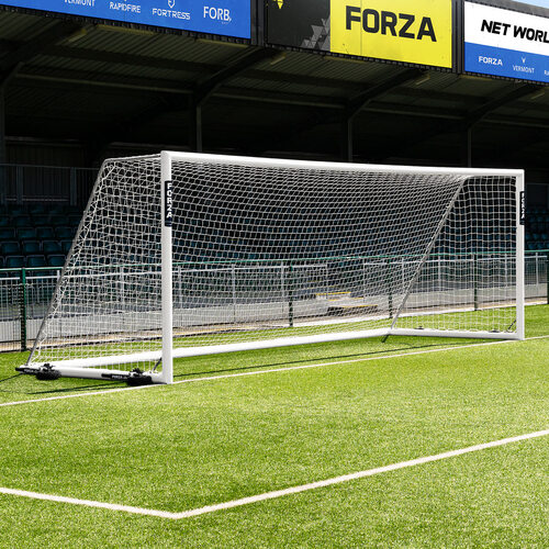 7.3m X 2.4m FORZA Alu110 Freestanding Soccer Goal