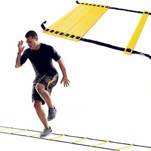 New 360 Speed Agility Soccer Sports Practise Training Ladder Outdoor Fitness 4m 