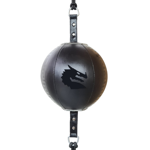 MORGAN B2 BOMBER 8" LEATHER FLOOR TO CEILING BALL + Adjustable Straps