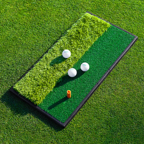 FORB LAUNCH PAD GOLF PRACTICE MAT  DUAL SIDE [60CM X 30CM]