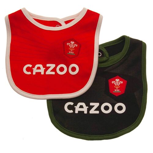 The Official Licensed British And Irish Lions Rugby Team Baby Infant Bib 2 Pack. 