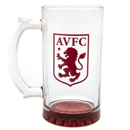 Aston Villa FC Stein Glass Tankard CC