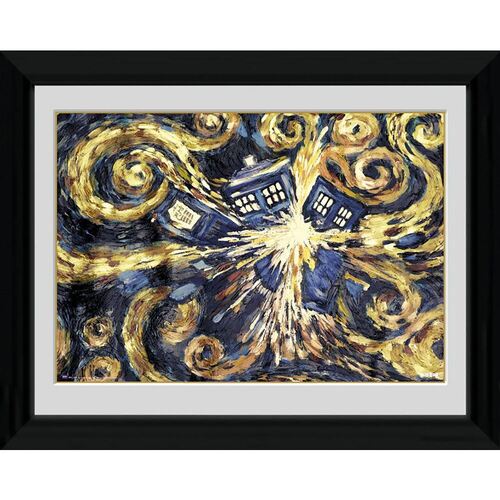 Doctor Who Picture Exploding Tardis 16 x 12