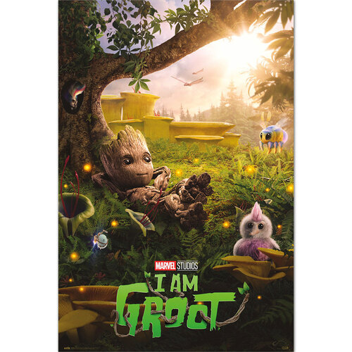 I Am Groot Poster Chill Time 23