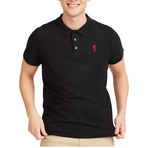 Liverpool FC Conninsby Polo Mens Black - X-large