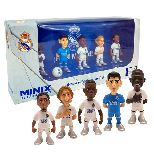 Real Madrid FC MINIX Figures 7cm 5pk
