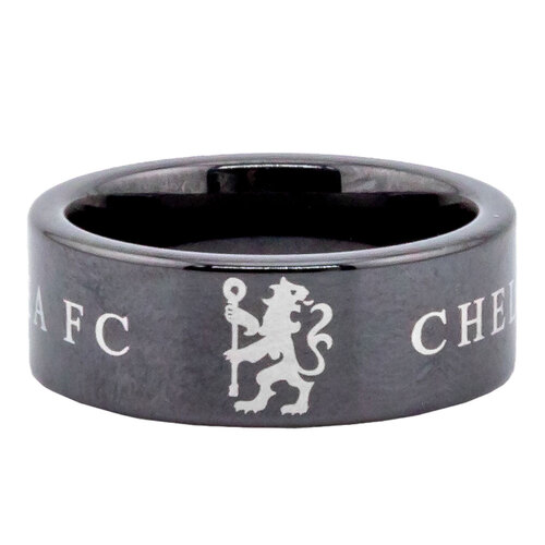 Chelsea FC Black Ceramic Ring