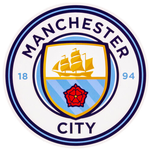 Manchester City FC Crest Car Sticker
