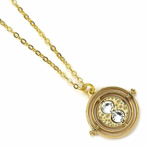 Harry Potter Gold Plated Fixed Time Turner Necklace
