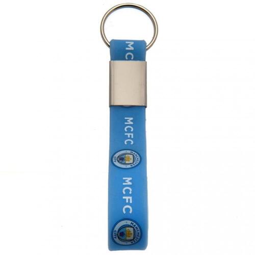 Manchester City FC Silicone Keyring
