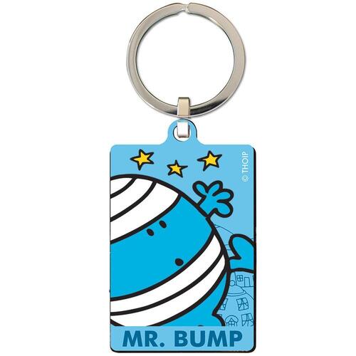 Mr Bump Metal Keyring
