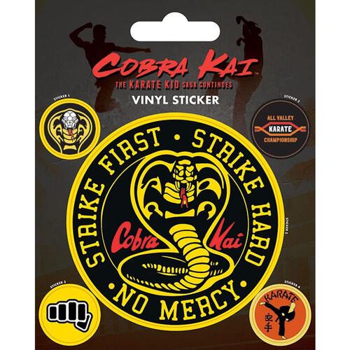 Cobra Kai Stickers