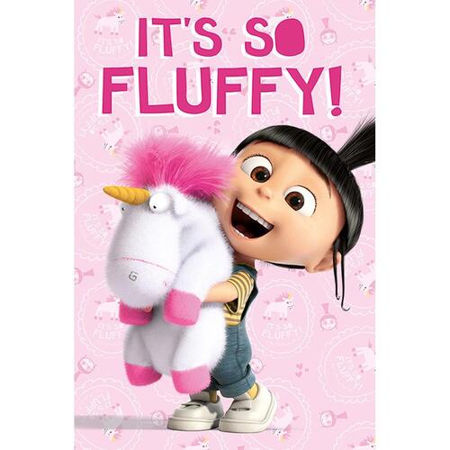 Despicable Me Poster Its So Fluffy 79