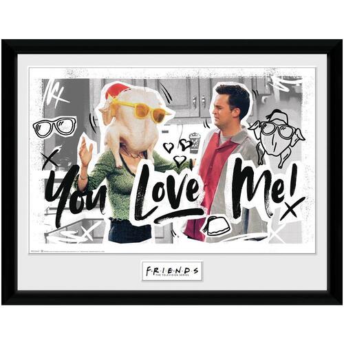 Friends Picture You Love Me 16 x 12
