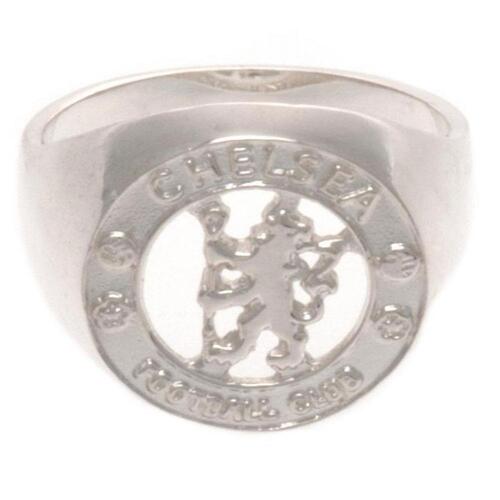 Chelsea FC Sterling Silver Ring Medium