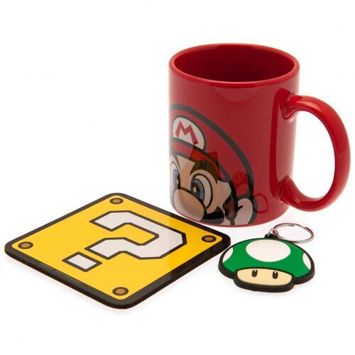 Super Mario Mug &amp; Coaster Set Mario