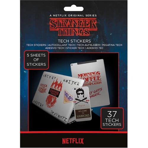 Stranger Things Tech Stickers